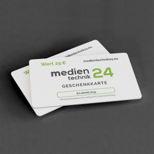 medientechnik24 Geschenkkarte | 25 €